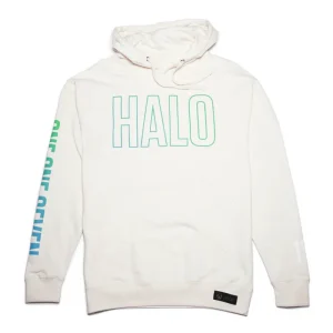 vp-metathreads Halo One One Seven Cream Pullover Hoodie Online