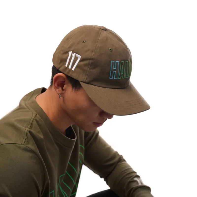 vp-metathreads Halo One One Seven Olive Dad Hat Clearance