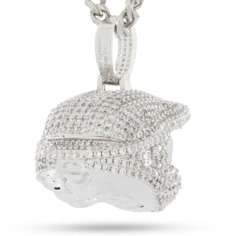 king-ice Halo x King Ice - Master Chief Helmet Necklace Cheap