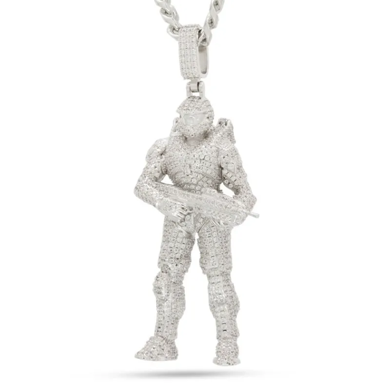 king-ice Halo x King Ice - Master Chief Necklace Best Sale