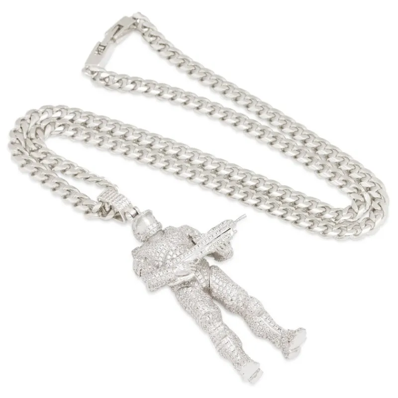 king-ice Halo x King Ice - Master Chief Necklace Best Sale