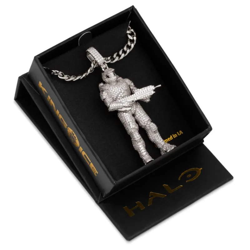 king-ice Halo x King Ice - Master Chief Necklace Best Sale