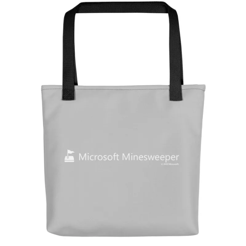 printful2 Microsoft Minesweeper Tote Bag New