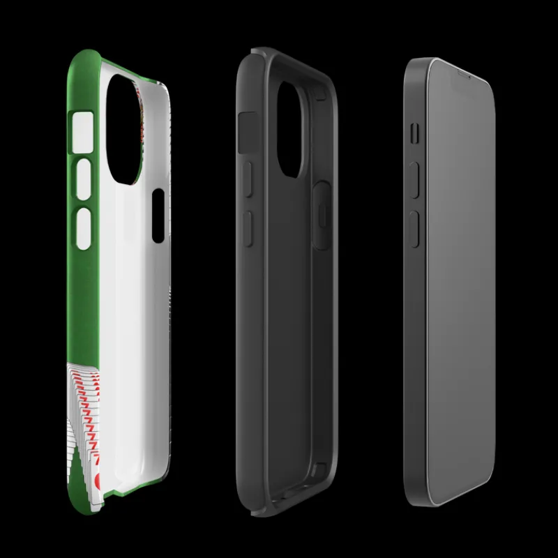 printful Microsoft Solitaire Bouncing Cards Tough Phone Case - iPhone Cheap