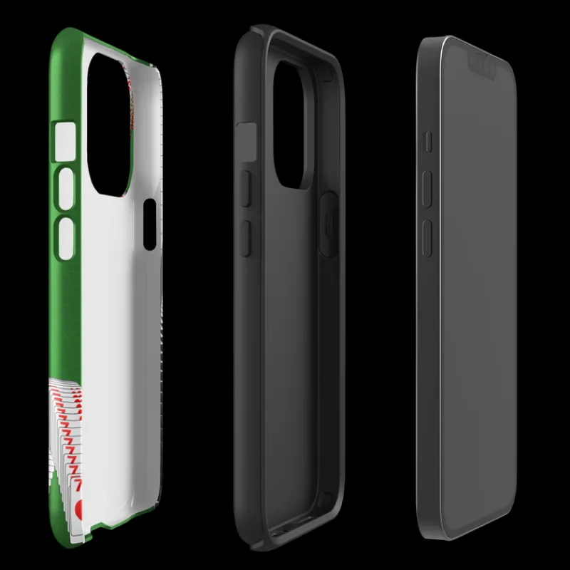 printful Microsoft Solitaire Bouncing Cards Tough Phone Case - iPhone Cheap