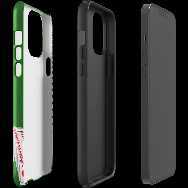 printful Microsoft Solitaire Bouncing Cards Tough Phone Case - iPhone Cheap