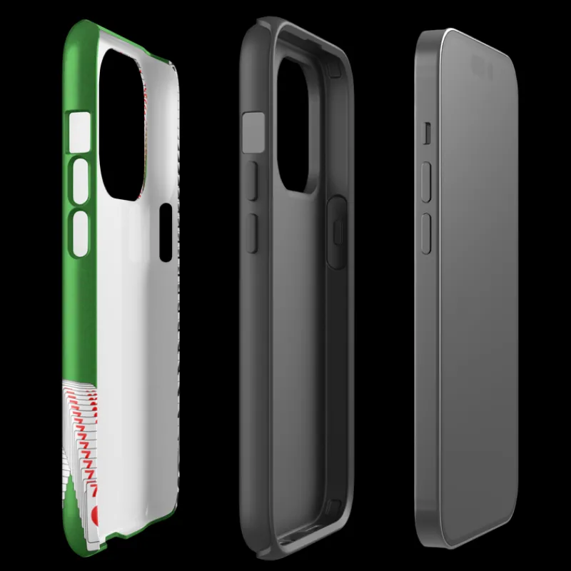 printful Microsoft Solitaire Bouncing Cards Tough Phone Case - iPhone Cheap