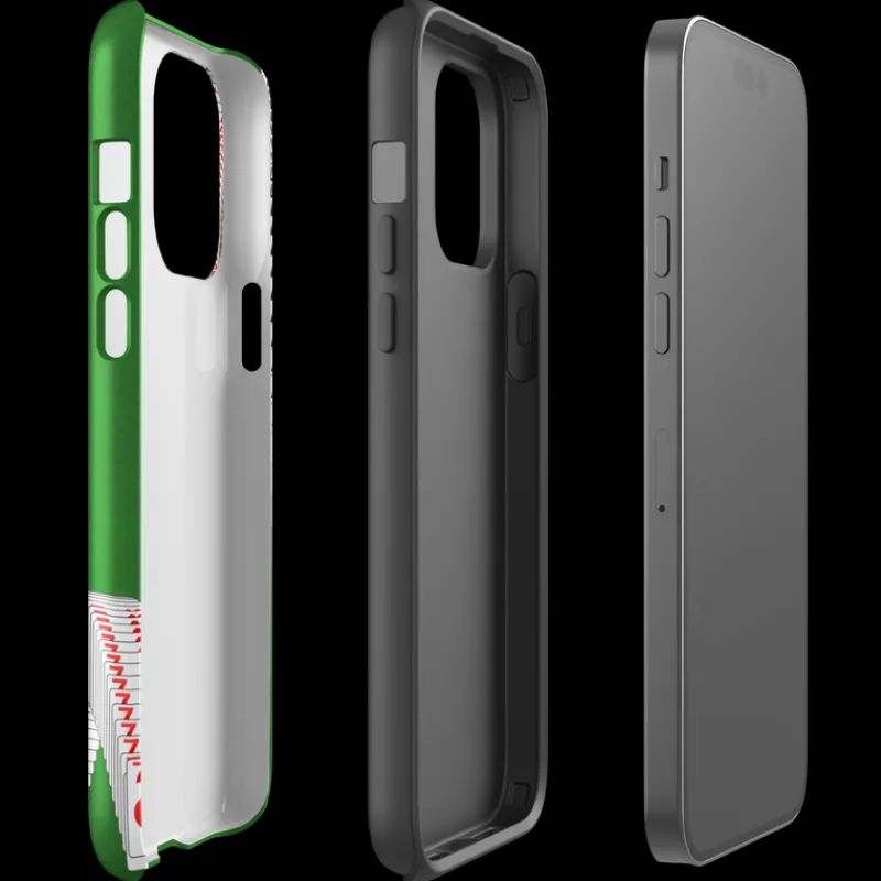 printful Microsoft Solitaire Bouncing Cards Tough Phone Case - iPhone Cheap