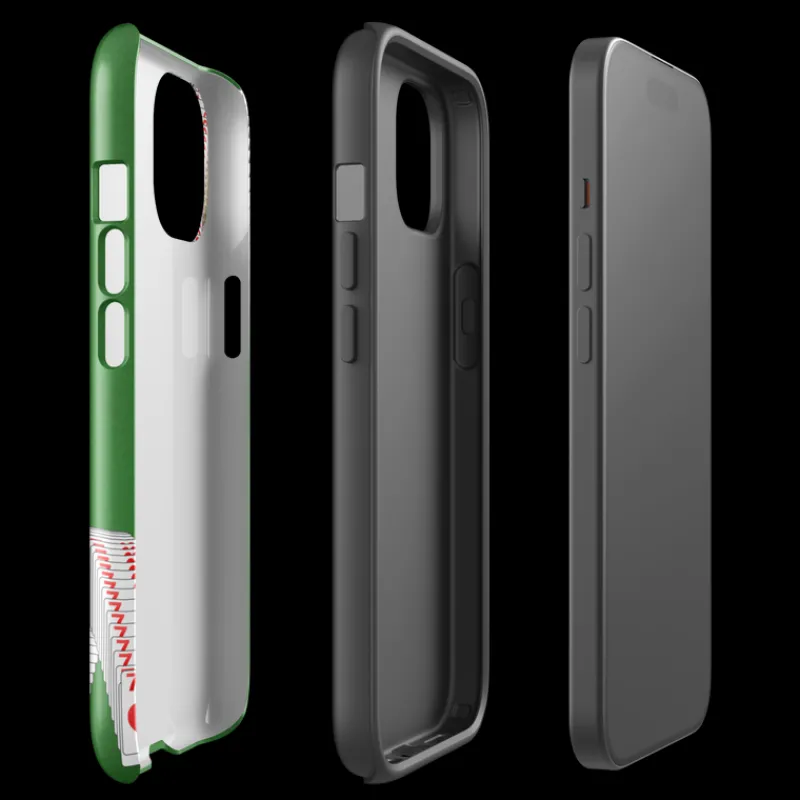 printful Microsoft Solitaire Bouncing Cards Tough Phone Case - iPhone Cheap