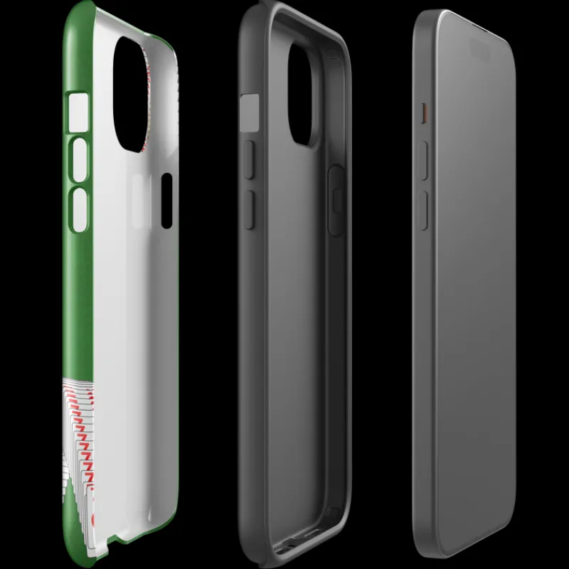 printful Microsoft Solitaire Bouncing Cards Tough Phone Case - iPhone Cheap