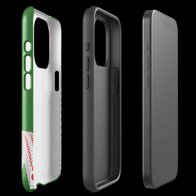 printful Microsoft Solitaire Bouncing Cards Tough Phone Case - iPhone Cheap