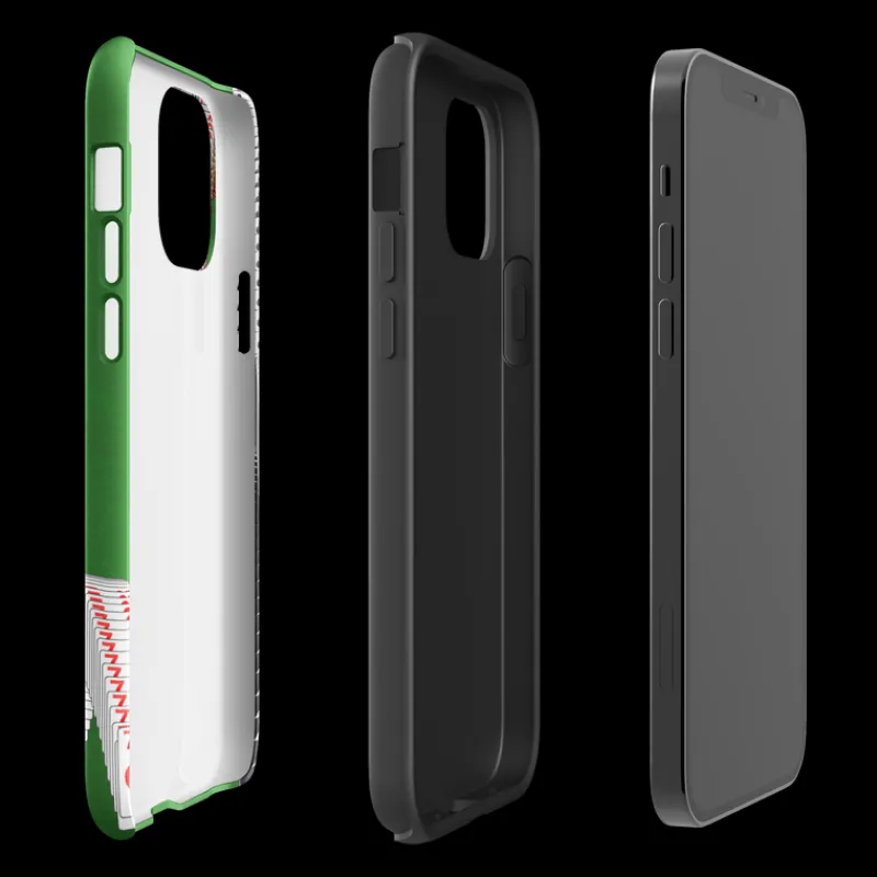 printful Microsoft Solitaire Bouncing Cards Tough Phone Case - iPhone Cheap