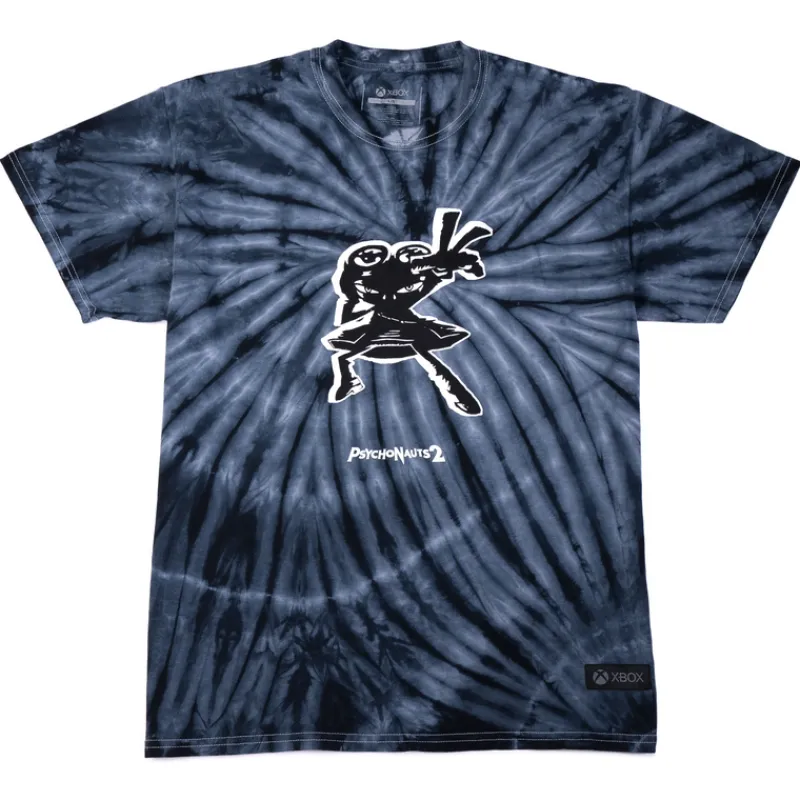 dotexe Psychonauts 2 Black Tie Dye Raz Tee Best Sale