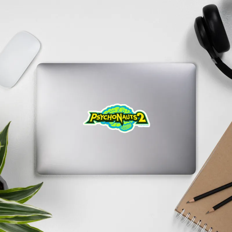 printful Psychonauts 2 Logo Sticker Clearance