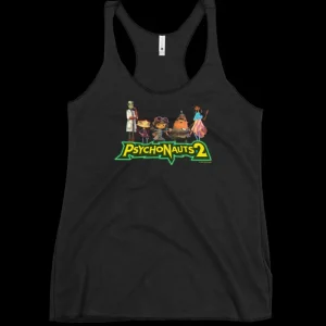 printful Psychonauts 2 Logo Women's Racerback Tank Top Cheap