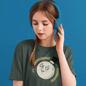 printful The Outer Worlds Moon Man T-shirt Clearance