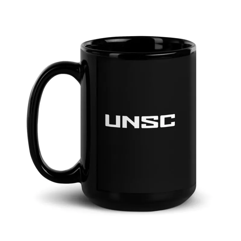 printful2 UNSC Issued Logo Black Mug Sale