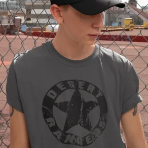 printful Wasteland 3 Desert Rangers Gray T-shirt Best Sale
