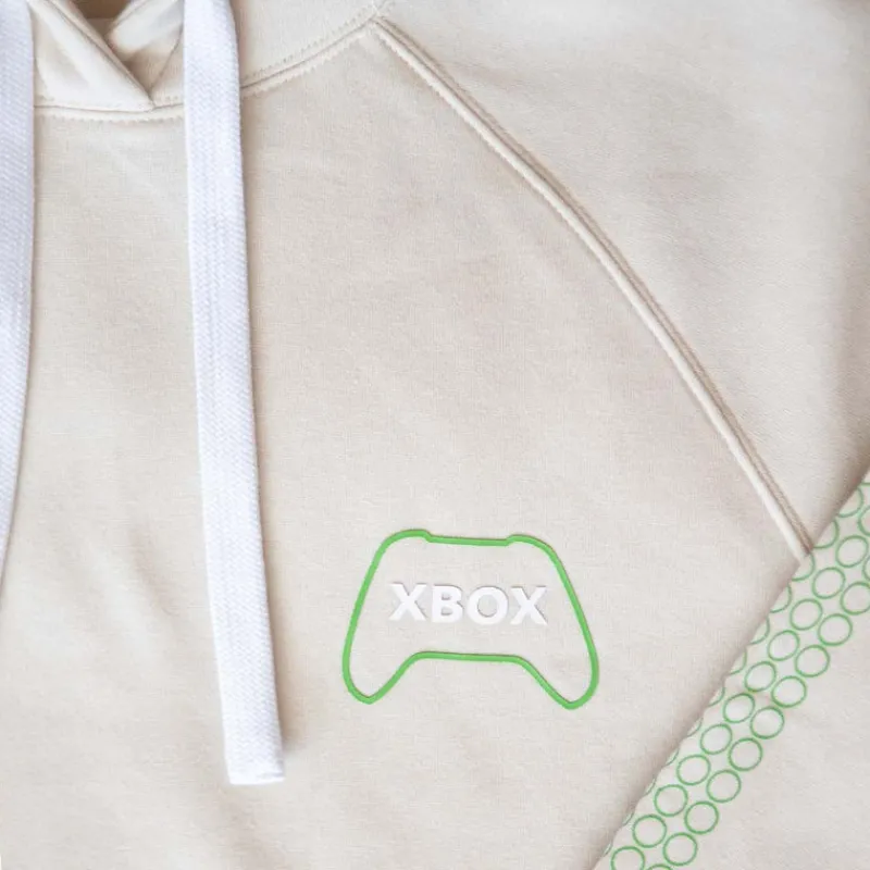 vp-sportiqe Xbox ABXY Cream Fleece Hoodie Flash Sale