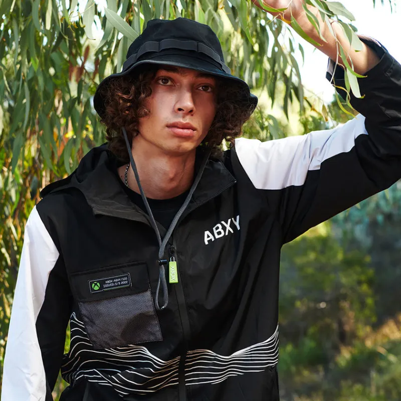 dotexe Xbox Camper Nylon Zip Windbreaker Best