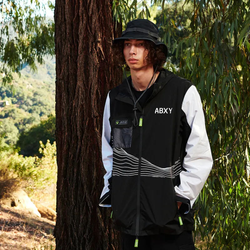 dotexe Xbox Camper Nylon Zip Windbreaker Best