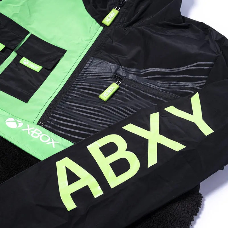 dotexe Xbox Camper Sherpa Anorak Fashion