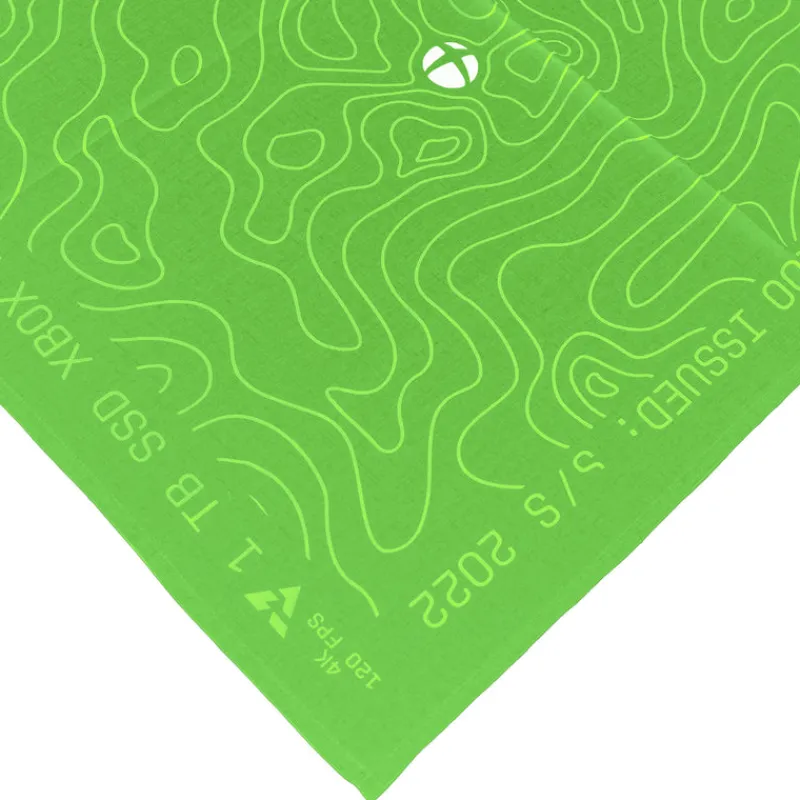 dotexe Xbox Camper Topographic Bandana New
