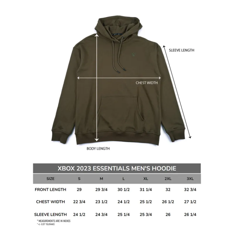 vp-dotexe Xbox Essentials Khaki Hoodie Cheap