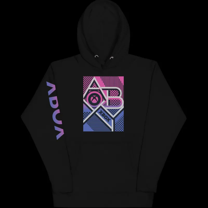 printful2 Xbox Geomental ABXY Hoodie Clearance