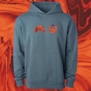 dotexe-dropship Xbox Icon Collection Fire Vapor Hoodie Cheap