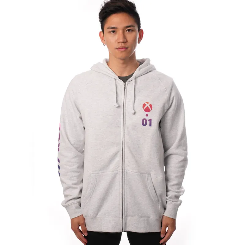 vp-metathreads Xbox Sunset Ash Zip-up Hoodie Outlet
