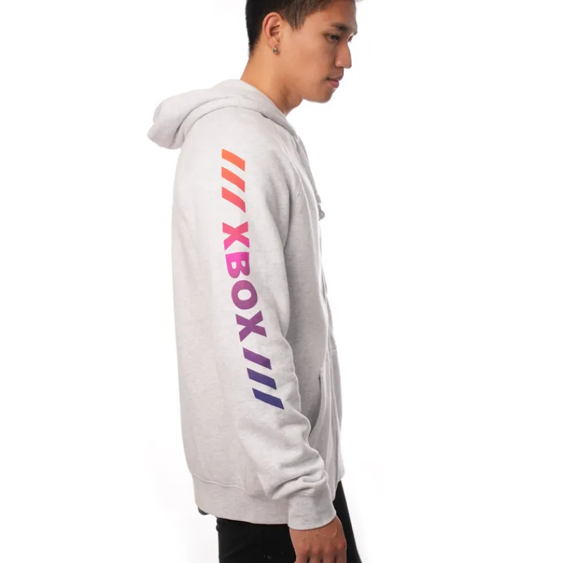 vp-metathreads Xbox Sunset Ash Zip-up Hoodie Outlet