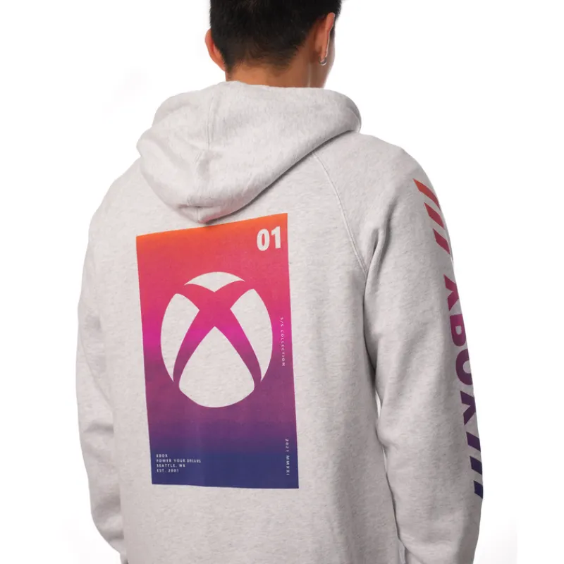 vp-metathreads Xbox Sunset Ash Zip-up Hoodie Outlet