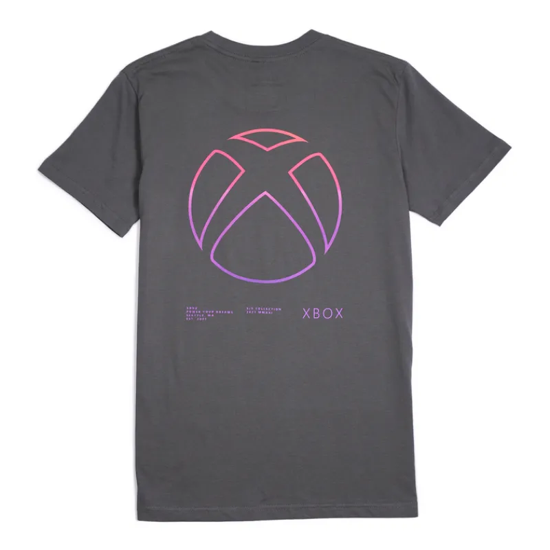 vp-metathreads Xbox Sunset Charcoal Tee Clearance