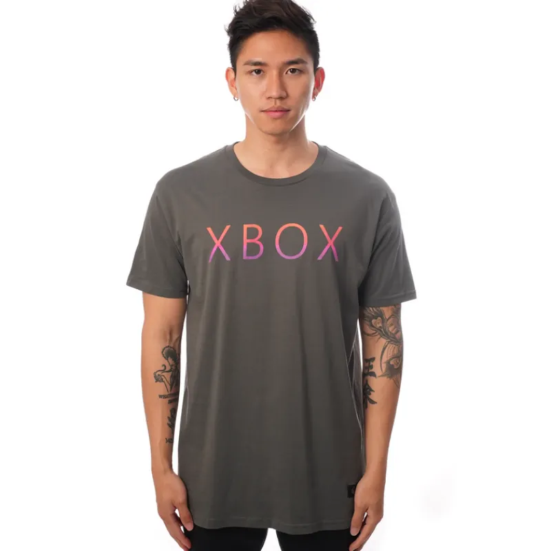 vp-metathreads Xbox Sunset Charcoal Tee Clearance