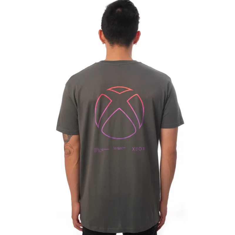 vp-metathreads Xbox Sunset Charcoal Tee Clearance