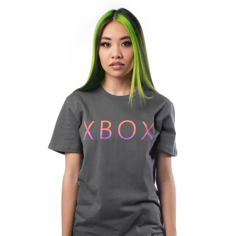 vp-metathreads Xbox Sunset Charcoal Tee Clearance