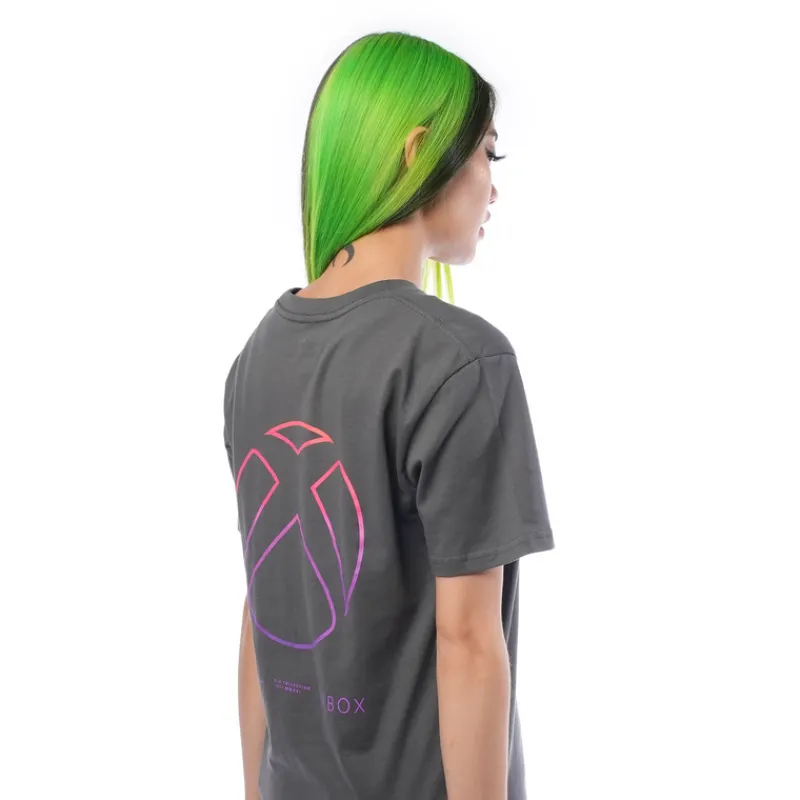vp-metathreads Xbox Sunset Charcoal Tee Clearance