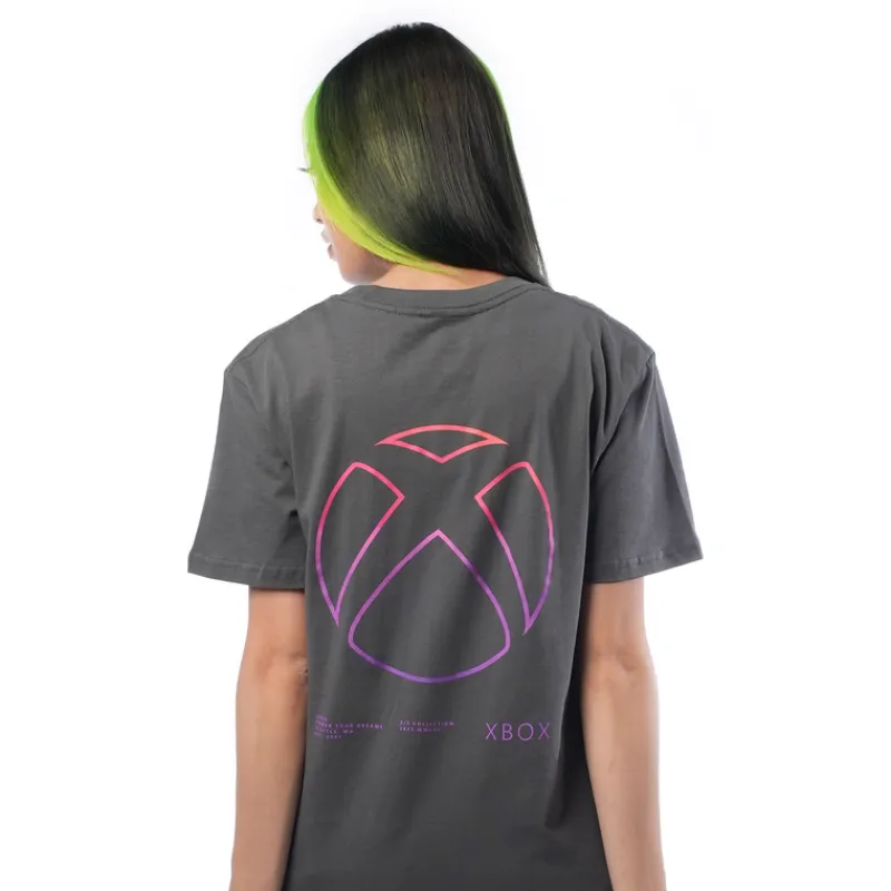 vp-metathreads Xbox Sunset Charcoal Tee Clearance