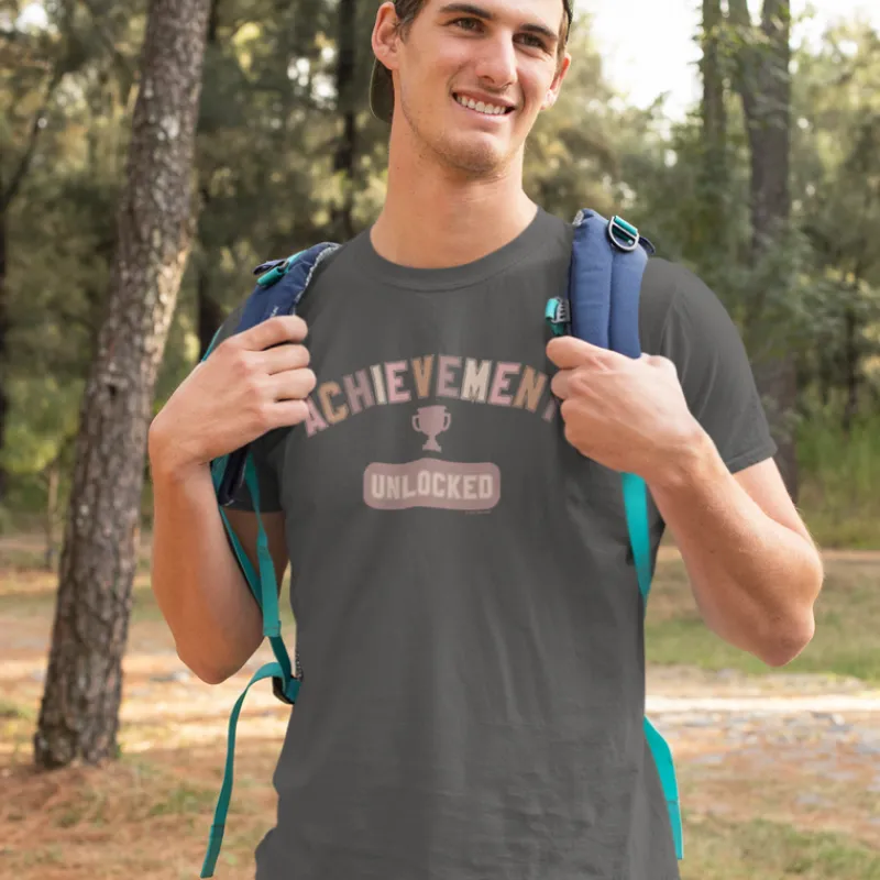 printful2 Xbox Varsity Achievement Unlocked T-shirt Outlet