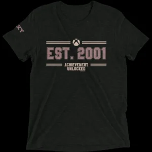 printful2 Xbox Varsity Est. 2001 T-shirt Discount