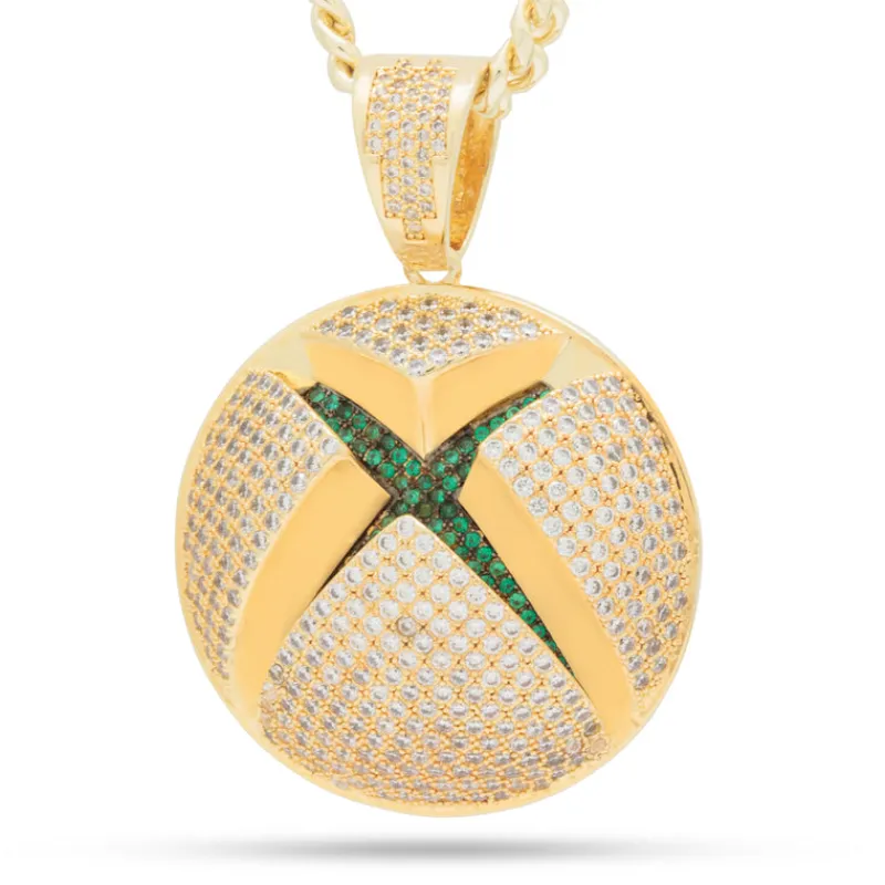 king-ice Xbox x King Ice - Sphere Logo Necklace Best Sale