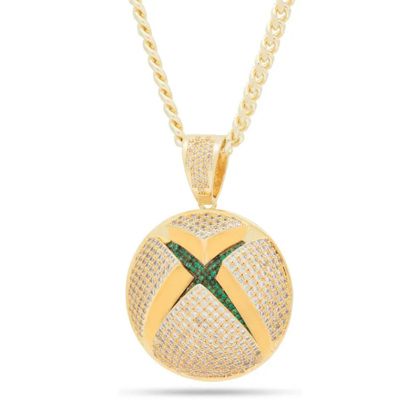 king-ice Xbox x King Ice - Sphere Logo Necklace Best Sale