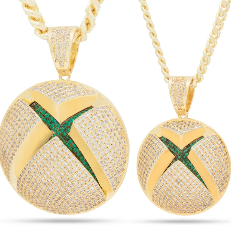 king-ice Xbox x King Ice - Sphere Logo Necklace Best Sale