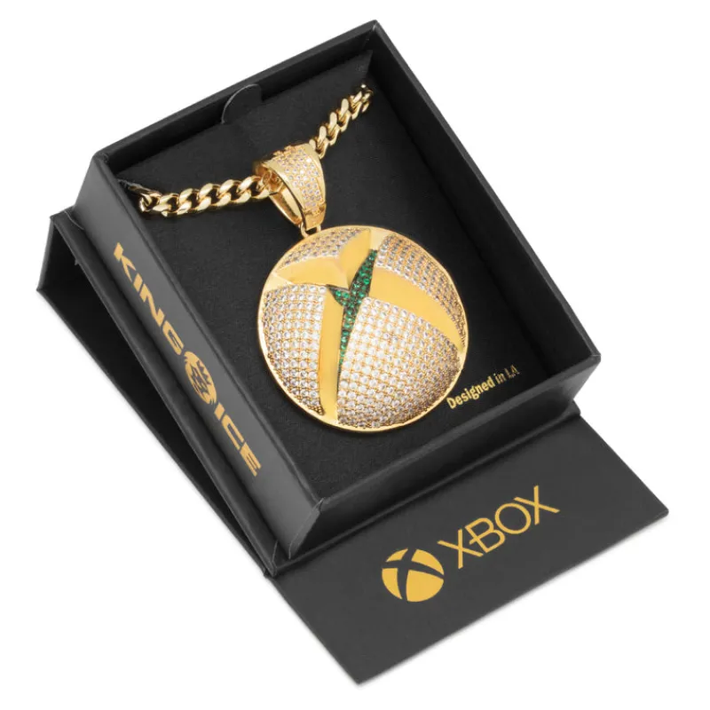 king-ice Xbox x King Ice - Sphere Logo Necklace Best Sale