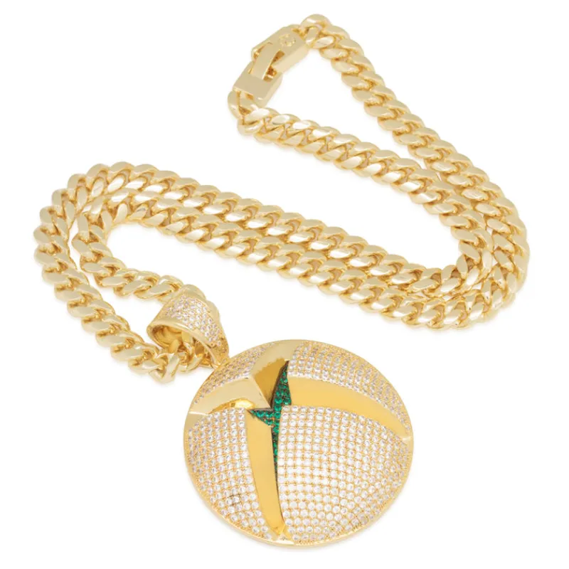 king-ice Xbox x King Ice - Sphere Logo Necklace Best Sale